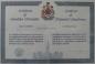 Barbara Leighton's Certificate of Canadian Citizenship