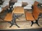 Virtual Tour of the Schoolhouse: A2005.137.1a-x: Students' single desks