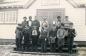 P2010.38.6: Grade 1 boys on the steps of St. John's School, 1936