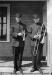 Frank Portus and Marshall Stitt in their band uniforms