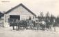 Jasper Fire Station (1914) with the Dominion Park Volunteer Fire brigade 