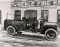 The Reo Bickle combination Fire Engine with rotary gear pump.