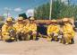 Jasper Park Volunteer Fire Brigade vehicle extraction exercises.