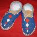 Moccasin - Geometric Pattern  "Niitsiitsikiistsi"  (original footwear)