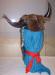 Buffalo Horn Head Dress - "Mootskiniaasaaam"
