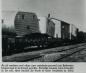 Portable housing brought in by rail to house oil workers and their families