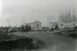 Looking south from the road on the west outskirts of Redwater. Families lived in these shacks