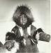 Child wearing a furry parka
