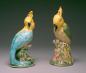 Alice Hagen ''Parrot Figurines'' (no date) earthenware with coloured glazes