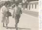 ''Alice and John C. Hagen on the promenade in Menton, France''  1931