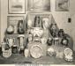 ''Display of painted china by Alice Hagen''  (no date)