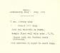 Alice Hagen ''Tests. Londonderry clay'' 1943 typescript on bond paper