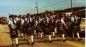 Inverness Pipe Band, directed by Pipe Major E. MacQuarrie and Pipe Sgt. Judy(MacDougall)Watts c.1979
