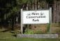 Pine Conservation Park Sign
