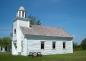 The Amos Seaman School Museum, Minudie, Nova Scotia, was restored in 2003.