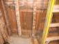 Restoration photos  - panel from the rear during pantry reconstruction - cedar