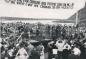The stage for the Official Opening of the Canso Causeway ceremonies 