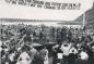 The stage for the Official Opening of the Canso Causeway ceremonies 