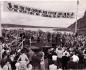 Stage for dignitaries for Canso Causeway Official Opening ceremonies