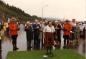 Canso Causeway 25th Anniversary ribbon cutting