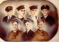 Seven Goreham brothers who served in World War II.