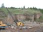 Work area of present Wallace village quarry