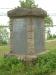 Wallace Village War Memorial, the design incorporates Wallace sandstone.