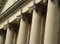 Detail of columns at the front of the Nova Scotia Legislature.