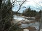 Dyke at Akerly Brook - note the small amount of farmable land secured by building a dyke