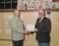 Two members of North Cumberland Historical Society: Graham Brown (left) and Carl Demings (right)