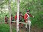 Re-enactment soldiers of the Deportation period