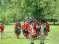 Members of a re-inactment group celebrating the arrival of the United Empire Loyalists