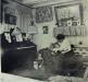 Marion and Aunt Edna in the cabin of the 'Abyssinia'