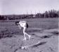 Sandra Barr with shot put