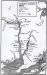 Reproduction of an Acadian map of Albert County dated 1755. 