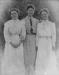 Three young ladies at the first picnic