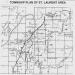 Land survey according to the township plan of the St. Laurent area. 