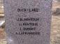Names on the monument of the Metis killed in the Battle of Duck Lake.