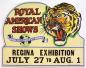 Royal American Shows Poster Regina Exhibition King Show Prints and Enterprise Show Prints
