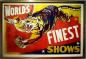 World's Finest Shows with Tiger Poster King Show Prints and Enterprise Show Prints