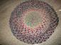 Braided rag rug