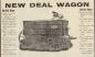 "New Deal" wagon advertisement in 1911 Nor'West Farmer newspaper
