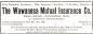 Advertisement for Wawanesa Mutual Insurance Company in 1911 Nor'West Farmer newspaper