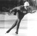 Peter Williamson, a speed skater, at the 1968 Olympics in Grenoble, France.