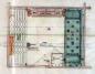 Shop drawing, plan view of a second class cabin on the Empress of Ireland