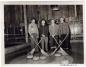 Bralorne Curling Team in their rink.  