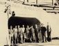 Some of the mine workers in front of the Bralorne Mines Adit in 1938.