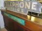 B.C. Telephone office sign on display in Bralorne Pioneer Museum, used from 1938 to 1971.