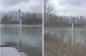 River markers at the old West Creston Ferry landing.