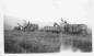 Early combine, harvesting crops on the Creston flats.